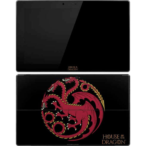 HBO House of the Dragon Red Tararyen Sigil Surface Pro Tablet Skin